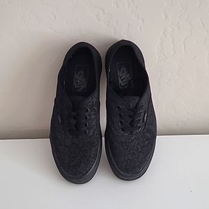 Black Paisley Vans